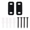 National Hardware National Hardware 1-3/4 in. L Matte Black Aluminum Double Floor Guide 1 pc N700-114 - alternate 4